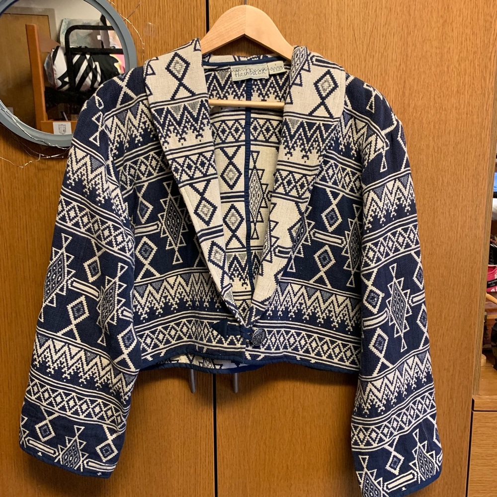 Vintage Flashback Woven Jacket